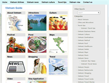Tablet Screenshot of aboutvietnam.org
